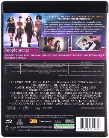 The Craft: Legacy (Szkoła czarownic: Dziedzictwo) [Blu-Ray]