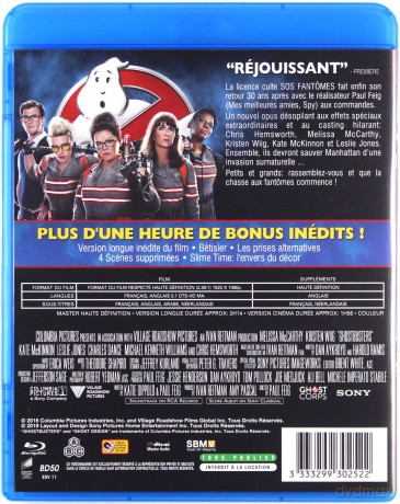 Ghostbusters (Ghostbusters. Pogromcy duchów) [Blu-Ray]