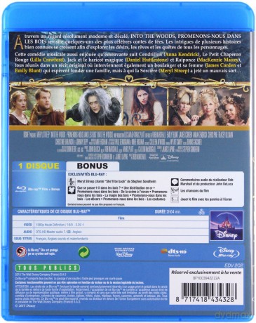 Into the Woods (Tajemnice lasu) [Blu-Ray]