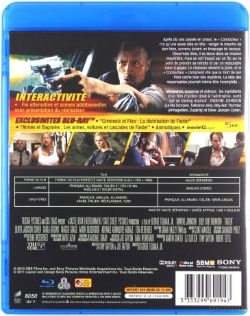 Faster (W pogoni za zemstą) [Blu-Ray]