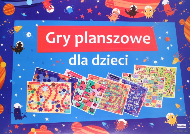 Gry planszowe dla dzieci - Beata Guzowska [KSIĄŻKA]