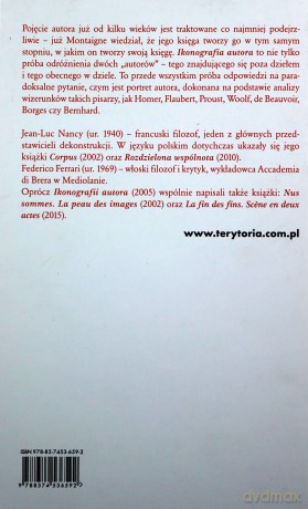 Ikonografia autora - Jean-Luc Nancy, Federico Ferrari [KSIĄŻKA]