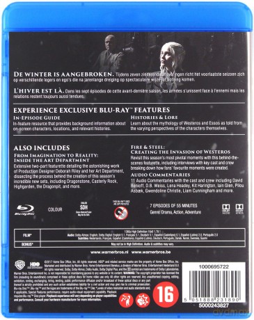 Game of Thrones Season 7 (Gra o tron Sezon 7) [3xBlu-Ray]