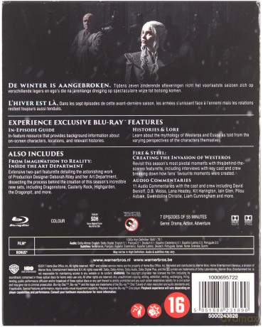Game of Thrones Season 7 (Gra o tron Sezon 7) [3xBlu-Ray]