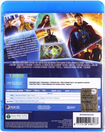 Doctor Strange (Doktor Strange) [Blu-Ray]