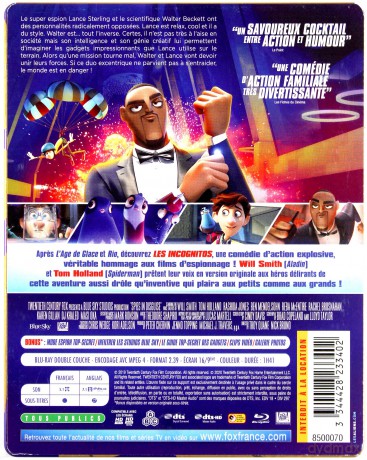 Spies in Disguise (Tajni i fajni) (steelbook) [Blu-Ray]