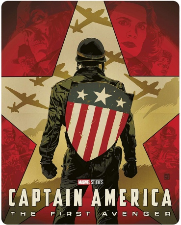 Captain America: The First Avenger (Captain America: Pierwsze starcie) (steelbook) [Blu-Ray 4K]+[Blu-Ray]