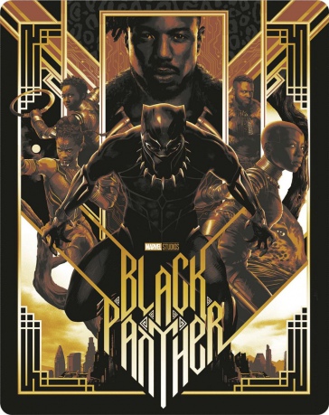 Black Panther (Czarna Pantera) (steelbook) [Blu-Ray 4K]+[Blu-Ray]