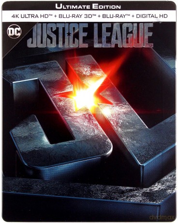 Justice League (Liga Sprawiedliwości) (steelbook) [Blu-Ray 4K]+[Blu-Ray 3D]+[Blu-Ray]