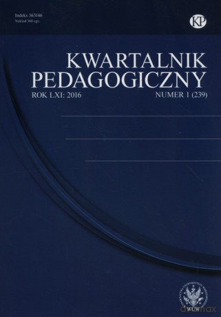 Kwartalnik Pedagogiczny 1/2016 [KSIĄŻKA]