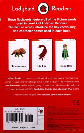 Ladybird Readers Level 2 Flashcards [KSIĄŻKA]