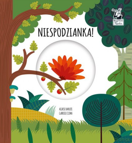 Niespodzianka Magiczne koło Kapitan Nauka - Agnese Baruzzi, Gabriele Clima [KSIĄŻKA]