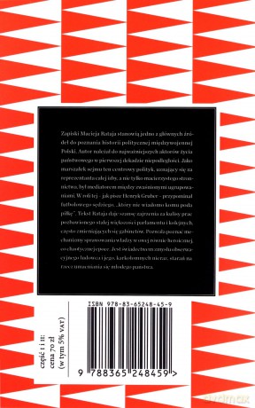 Pamiętniki 1918-1927 Część 1-2 - Maciej Rataj [KSIĄŻKA]