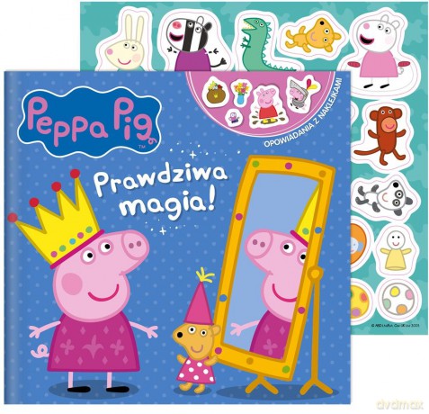 Peppa Pig Opowiadania z naklejkami Prawdziwa magia! [KSIĄŻKA]