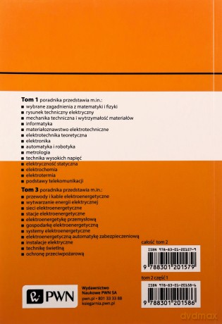 Poradnik inżyniera elektryka (Tom 2) Część 1 rozdziały 1-5 [KSIĄŻKA]