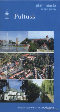 Pułtusk Plan miasta mapa gminy