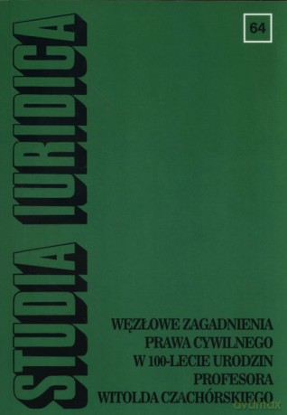 Studia Iurdica nr 64 [KSIĄŻKA]