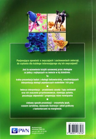 Wprowadzenie do ekologii behawioralnej - J.R. Krebs, N.B. Davies [KSIĄŻKA]