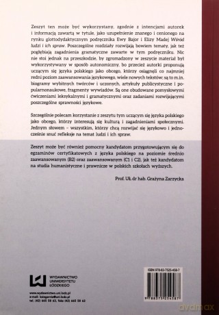 Wśród ludzi i ich spraw Zeszyt ćwiczeń - Ewa Bajor, Ewa Sabela [KSIĄŻKA]