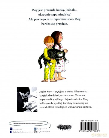 Zapominalska kotka Mog - Judith Kerr [KSIĄŻKA]