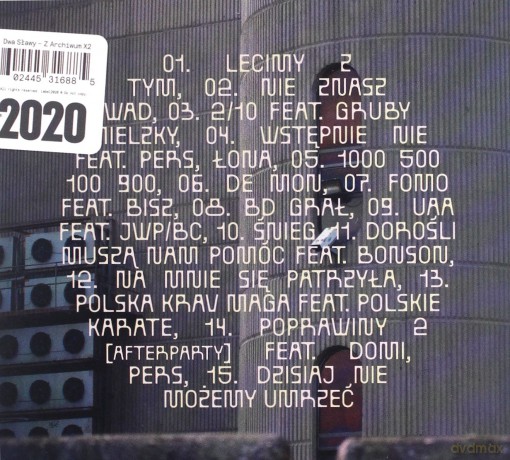 Dwa Sławy: Z Archiwum X2 [CD]