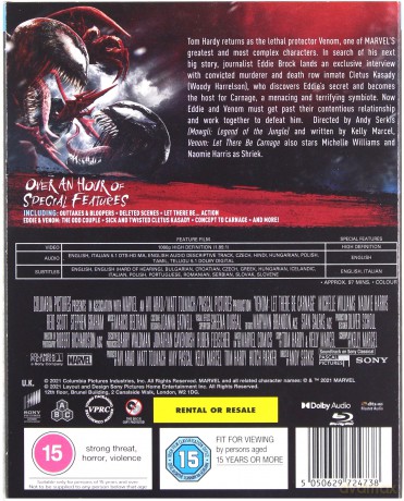 Venom 2: Carnage [Blu-Ray]