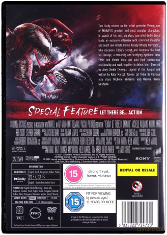 Venom 2: Carnage [DVD]