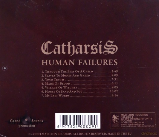 Catharsis: Human Failures [CD]