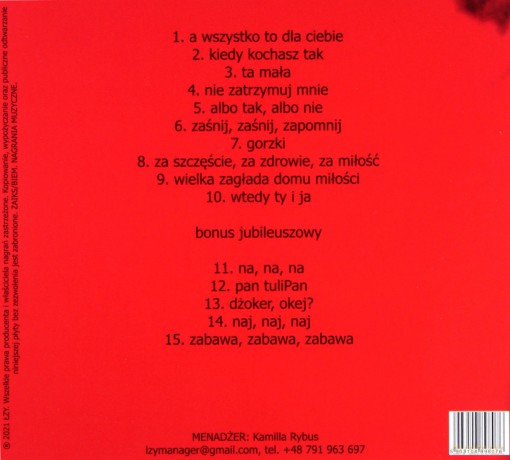 Łzy: Miłość w czasach samotności [CD]