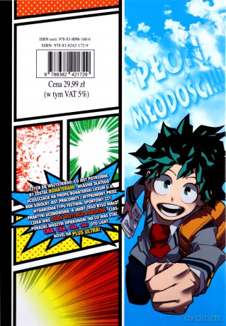 My Hero Academia Light Novel: Historie Szkolne - Anri Yoshi, Kohei Horikoshi [KSIĄŻKA]