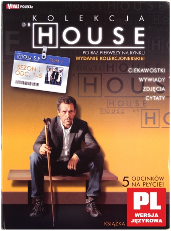 Dr House Sezon 1 odc 1-5 [DVD]