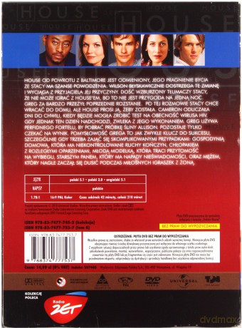 Dr House Sezon 2 odc 33-37 [DVD]