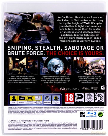 Enemy Front [GRA PS3]