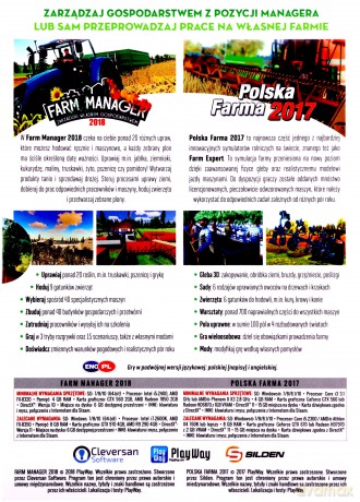 Farm Manager 2018 / Polska Farma [2xGRA PC]