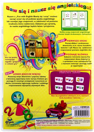 Fun with English Bawię się i uczę [GRA PC]