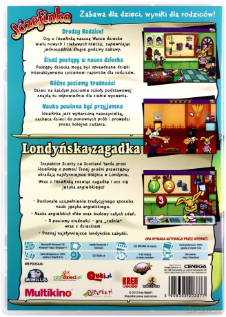 Józefinka: Londyńska Zagadka (Angielski zabawa z nauką) [GRA PC]