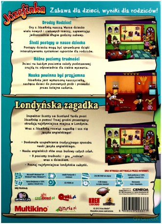 Józefinka: Londyńska Zagadka (Angielski zabawa z nauką) [GRA PC]