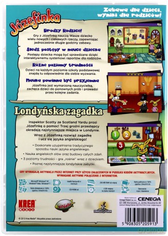 Józefinka Londyńska Zagadka + Matematyczny Wyścig [2xGRA PC]