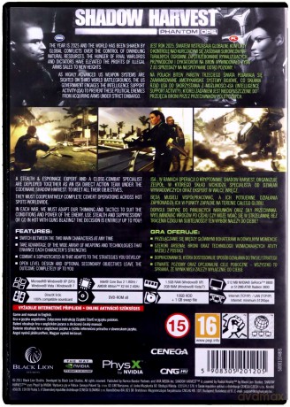 Shadow Harvest: Phantom Ops [GRA PC]
