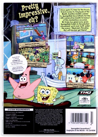 Spongebob Squarepants Employee of The Month [GRA PC]