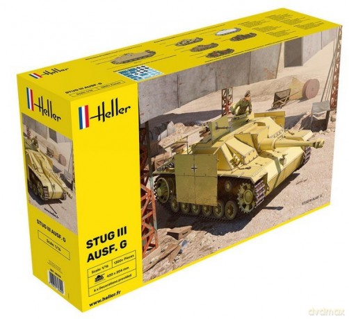 Model do sklejania Stug III ausf G 1/16