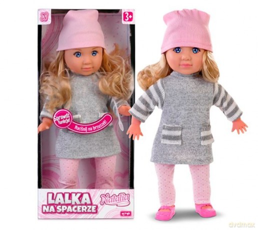 Lalka Natalia na spacerze 35 cm