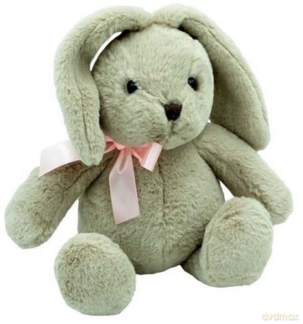 Maskotka Króliczek Maniek beżowy 25 cm