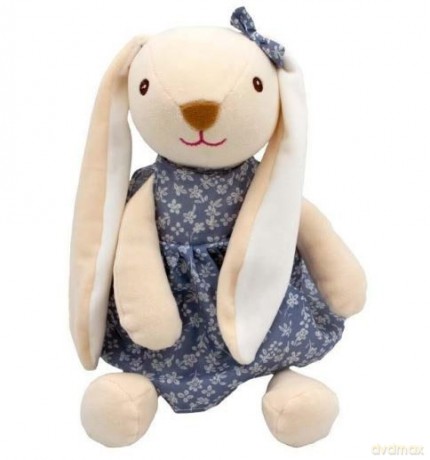 Maskotka Króliczka Kalinka kremowa 25 cm