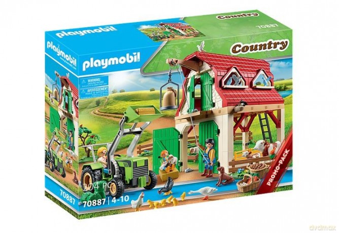 Zestaw figurek Country 70887 Gospodarstwo rolne z hodowlą małych zwierząt