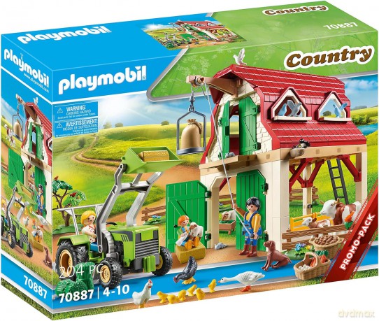 Zestaw figurek Country 70887 Gospodarstwo rolne z hodowlą małych zwierząt