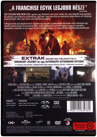 Noc oczyszczenia: Żegnaj Ameryko [DVD]