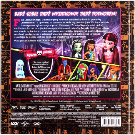 Monster High: Upiorki rządzą [DVD]