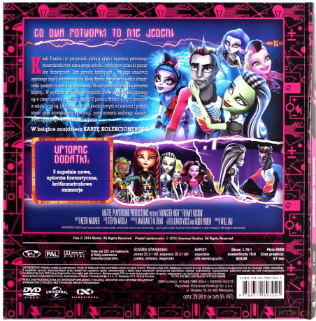 Monster High: Upiorne połączenie [DVD]