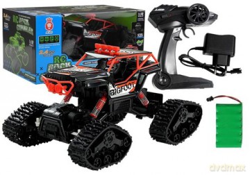 Auto zdalnie sterowane 1:12 czarno-czerwony